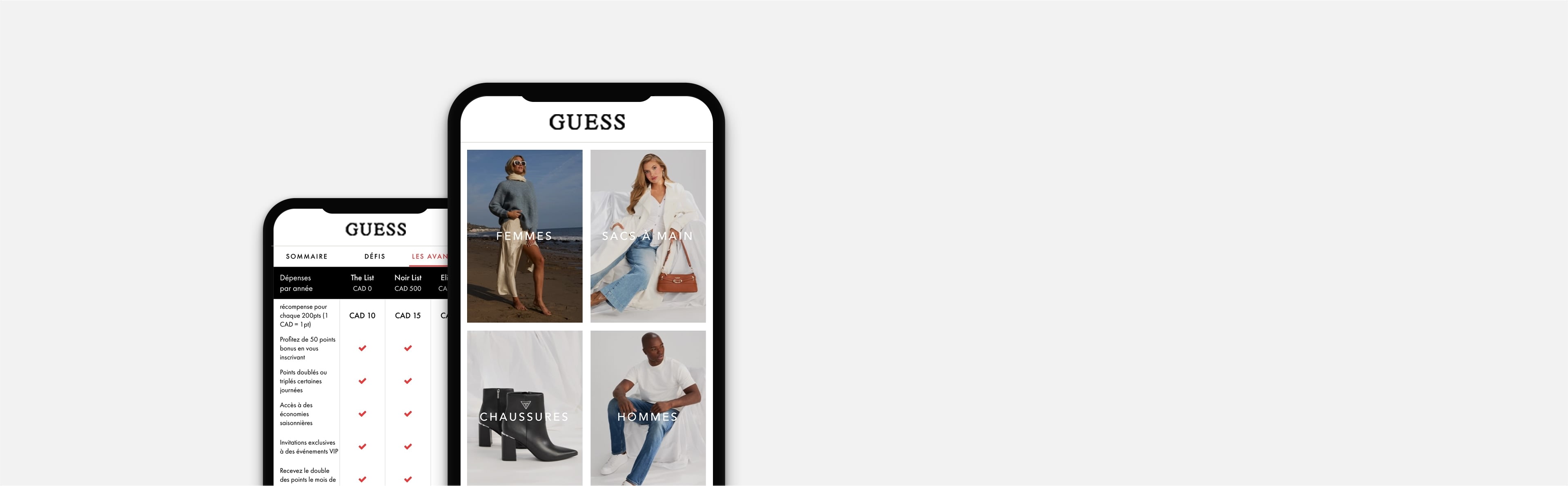 Site hot sale de guess